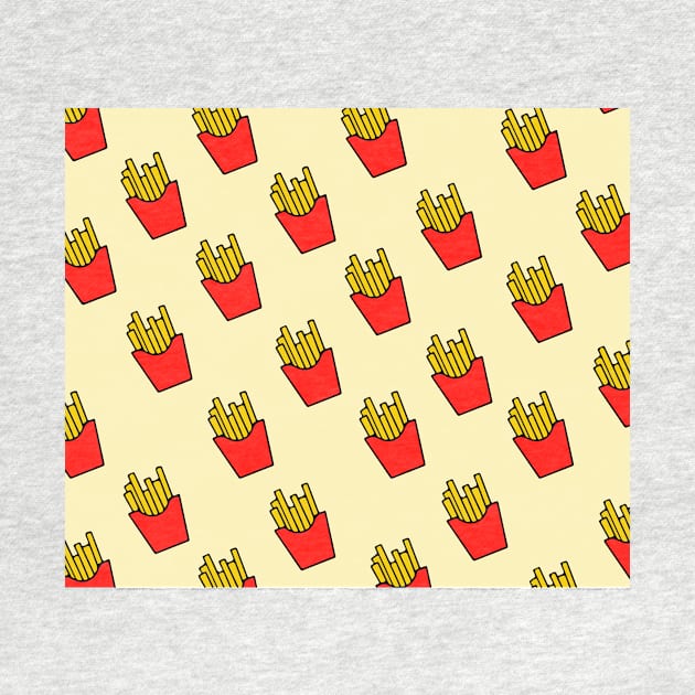 Crazy Fries Pattern by timegraf